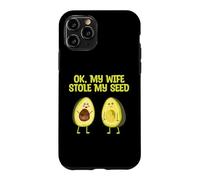Annonce de Grossesse OK My Wife Stole My Seed Avocat Coque pour iPhone 11 Pro