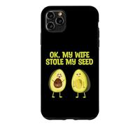 Annonce de Grossesse OK My Wife Stole My Seed Avocat Coque pour iPhone 11 Pro Max