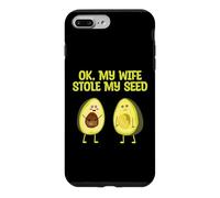 Annonce de Grossesse OK My Wife Stole My Seed Avocat Coque pour iPhone 7 Plus/8 Plus