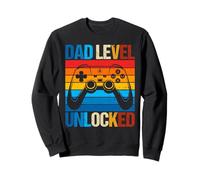 Annonce de Grossesse Papa Niveau débloqué Nouveau Papa père Sweatshirt