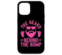 Annonce de Grossesse pour Nouveau Papa La Barbe derrière la Bosse Coque pour iPhone 12/12 Pro
