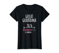 Annonce de la Grossesse d'une arrière-Grand-mère pour bébé 2026 T-Shirt