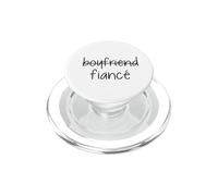 Annonce de Mariage Amusante pour Petit ami, fiancé, Lune de Miel PopSockets PopGrip pour MagSafe