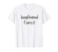 Annonce de Mariage Amusante pour Petit ami, fiancé, Lune de Miel T-Shirt
