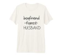 Annonce de Mariage Amusante pour Petit ami, fiancé, Mari T-Shirt Haut de Gamme