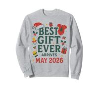 Annonce de Noël de bébé mai 2026 révélation de Grossesse Sweatshirt