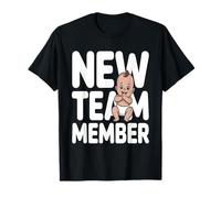 Annonce drôle de bébé arrivée d'un Nouveau Membre de l'équipe T-Shirt