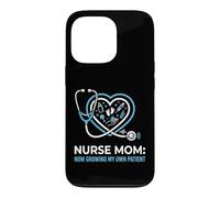 Annonce d'une infirmière Enceinte Qui développe Mon Propre Patient Coque pour iPhone 13 Pro