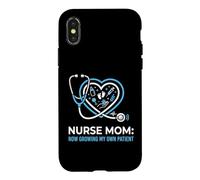 Annonce d'une infirmière Enceinte Qui développe Mon Propre Patient Coque pour iPhone X/XS