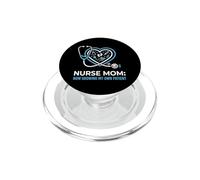 Annonce d'une infirmière Enceinte Qui développe Mon Propre Patient PopSockets PopGrip pour MagSafe