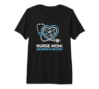 Annonce d'une infirmière Enceinte Qui développe Mon Propre Patient T-Shirt Haut de Gamme