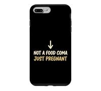 Annonce d'une Maman Enceinte n'est Pas Un Coma Alimentaire Juste Enceinte Coque pour iPhone 7 Plus/8 Plus