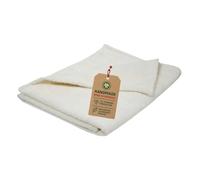 Annonce Efie Canapé Couverture, couverture plaid, couverture Culture biologique contrôlée, naturel, dimensions : env. 140 x 180 cm, 100% fabriqué en Allemagne