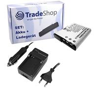 Annonce en kit : haute performance Caméra Batterie Li-ion + Chargeur de batterie avec adaptateur allume-cigare pour Sony Cybershot DSC-L1 230 W de 270 DSC-W-275 DSC-W 290 DSC-W de 300 DSC-WX de 1 remplace NP-BG1 NP-FG1 NPBG1 NPFG1