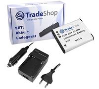 Annonce en kit: Haute Performance Caméra Batterie Li-ION + Chargeur de Batterie avec Adaptateur Voiture compatible avec Panasonic HX-WA2 hxwa2/hx Wa-2/hx wa20 W HX-WA de 20 W