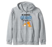 Annonce Futur Grand Frère Dinosaure Encore Grand Frère 2027 Sweat à Capuche