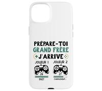 Annonce Futur Grand Frère Niveau Grand Frère Débloqué 2027 Coque pour iPhone 15 Plus
