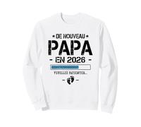 Annonce Grossesse 2eme Enfant Papa - De Nouveau Papa 2026 Sweatshirt