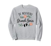 Annonce Grossesse 3eme Enfant De Nouveau Grande Sœur 2026 Sweatshirt
