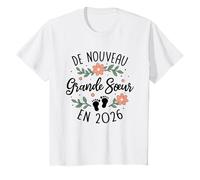 Annonce Grossesse 3eme Enfant De Nouveau Grande Sœur 2026 T-Shirt