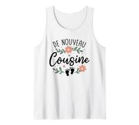 Annonce Grossesse Encore Cousine 2026 Naissance 2eme Enfant Débardeur