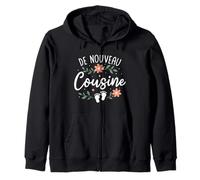 Annonce Grossesse Encore Cousine 2026 Naissance 2eme Enfant Sweat à Capuche