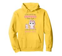 Annonce Grossesse Fille Cadeau Future Grande Sœur Licorne Sweat à Capuche