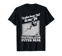Annonce Grossesse futur Papa Foot Footballeur Baby Shower T-Shirt