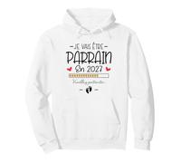 Annonce Grossesse Futur Parrain - Je Vais Être Parrain 2027 Sweat à Capuche