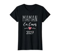 Annonce Grossesse Future Maman en Cours 2027 T-Shirt Graphique avec Valeur