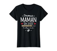 Annonce Grossesse Future Maman en Cours - Promue Maman 2027 T-Shirt Graphique avec Valeur