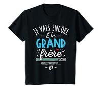 Annonce Grossesse Je Vais Être Encore Futur Grand Frère 2024 T-Shirt