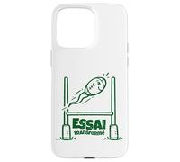 Annonce Grossesse Sport Humour Baby Shower Rugbyman Sportif Coque pour iPhone 15 Pro Max