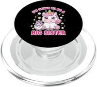 Annonce I'm Going to Be A Big Sister Frère et sœur PopSockets PopGrip pour MagSafe