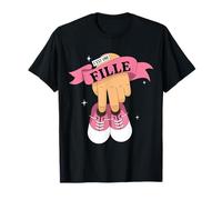 Annonce Sex Bebe Fille Futur Papa Maman C'est Une Fille T-Shirt
