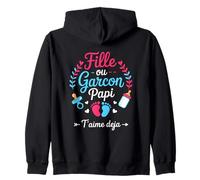 Annonce Sexe Bebe Baby Shower Papi Bebe Fille Ou Garcon Sweat à Capuche