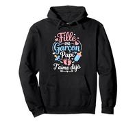 Annonce Sexe Bebe Baby Shower Papi Bebe Fille Ou Garcon Sweat à Capuche