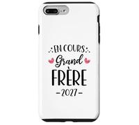 Annonce Tu Vas Être Grand Frère - Grand Frère en Cours 2027 Coque pour iPhone 7 Plus/8 Plus