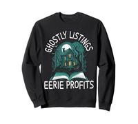 Annonces fantomatiques : Une série de Profits effrayants pour Halloween Sweatshirt