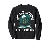Annonces fantomatiques : Une série de Profits effrayants pour Halloween Sweatshirt