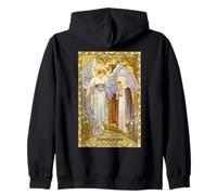 Annonciation Sainte Mère Marie St Gabriel Luke Catholique Sweat à Capuche
