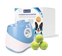 AnnonPet Lance Balles Automatique pour Chiens avec Distances Réglables 3/6/9m, Charge USB, Batterie Lithium 2200mAh, Comprend 3 Balles de Tennis - Fun et Entraînement pour votre chien