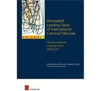 Annotated Leading Cases of International Criminal Tribunals volume 50 Annotated Leading Cases of International Criminal Tribunals volume 50 (Auteur)