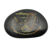Annoying Each Other from Our First Kiss Till Our Last Breath Custom for Homes Lawn and Garden Stone to Love One Custom Anniversary Wedding Gift for Husband Wife