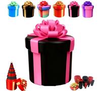 Annoying Nested Screw Gift Box,10 Layer Reusable Prank Gift Boxes,3D Printed Nested Gag Gifts Wrapping Box,for Birthday,Christmas & Fun Party Game (Purple)