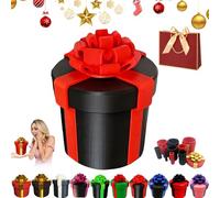 Annoying Nested Screw Gift Box, Funny 3D Prank Gift Box, Standard Money Present Boxs, Money Puzzle Boxs for Cash Gifts, Reusable Nested Joke Toys for Birthday, Christmas & Fun Party Game (B2)