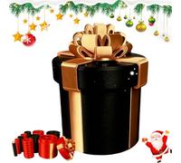 Annoying Nested Screw Gift Box, Prank gift Boxes, Nesting boxes for Gifts, for Birthday Christmas Fun Party Game (Black)