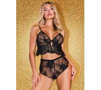 annsummers Ann Summers Availing All Over Lace Cami Set Noir XS (FR 34-36)