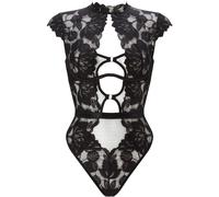 annsummers Ann Summers Enchant Lace and Mesh Body Noir Taille XS