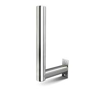 ANNTLENT Mât d'antenne Type L Antenne Extérieure - Universel de 30 cm | Mât d'antenne Extérieur de Longueur pour Antenne d'amplificateur de Signal de Téléphone Portable / d'antenne Satellite